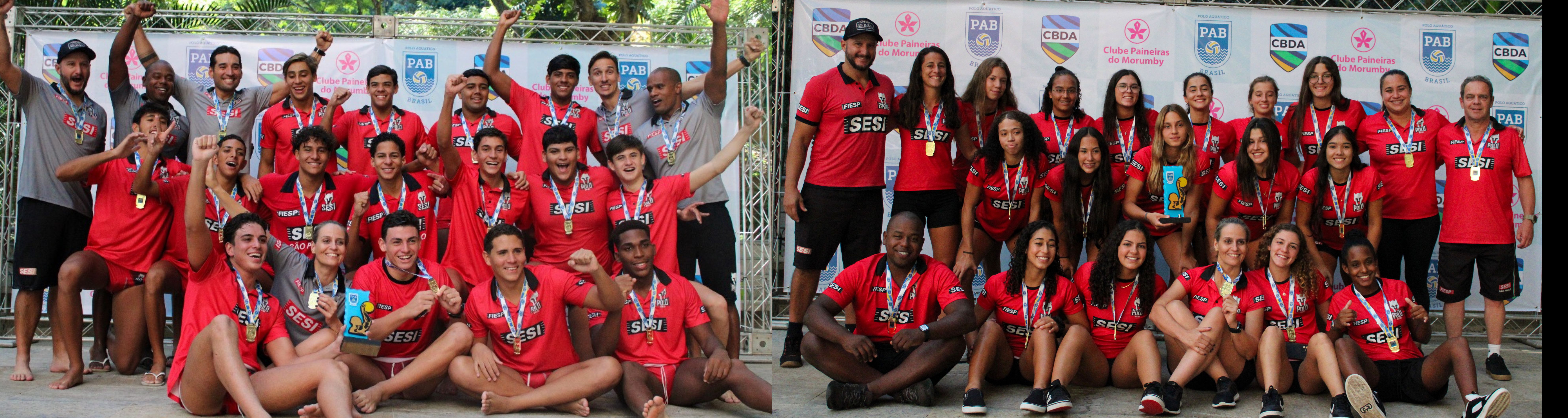 Copa Sub 18 termina com dobradinha campeã do SESI SP